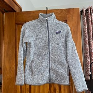 Size Small Patagonia Better Sweater Zip Up in Grey